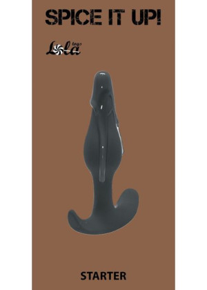 Plug-Anal plug Spice it up Starter Dark Grey