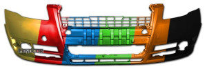 Zderzak przedni do AUDI A4 B7 04-08 A4B7 LY9H