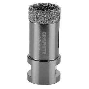 Otwornica diamentowa 25 mm x M14, GRAPHITE 55H307