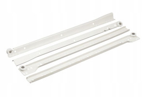 Prowadnica Do Szuflad Rolkowa Fgv 500 Mm Biała