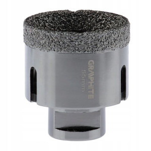 Otwornica diamentowa 55 mm x M14, GRAPHITE 55H313