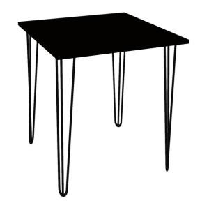Stolik Ława Loft Czarny Hairpin Arto Gtv 65 X 65 X 73cm
