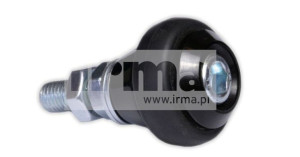Rolka Prowadząca Do Bramy Fi 43mm Z Gumą