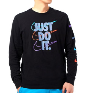 Bluzka Nike multicolour Logo Men Czarna XL