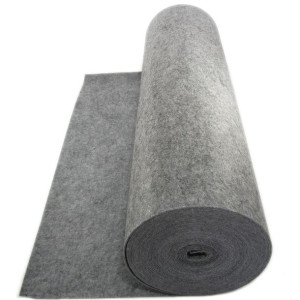 Filc 3mm, 400g, szer.160cm, 0.1mb- Szary