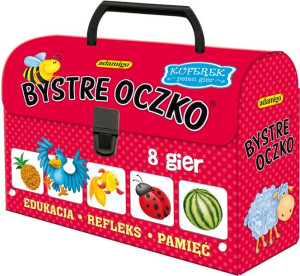 Gra Edukacyjna Bystre Oczko 8 Gier W Kuferku