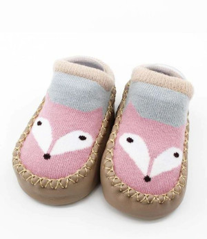 Miękkie buciki do żłobka,przedszkola z podeszwą antypoślizgową 12cm 3-6m