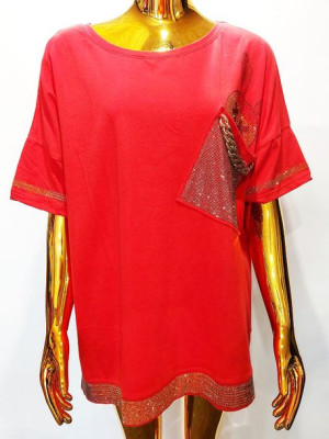 Bluzka Tunika Plus Size Wawa 44/46 2XL/3XL