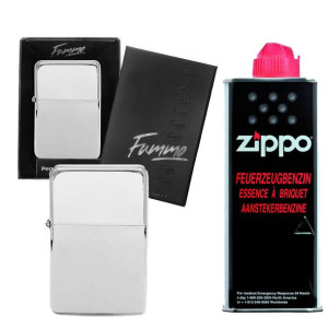 Zestaw zapalniczka benzynowa + benzyna Zippo 125ml