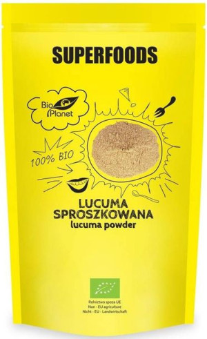 Lucuma sproszkowana Ekologiczna 200 g Bio Planet - naturalny słodzik