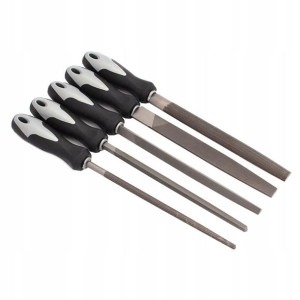 Pilnik Do Metalu 5 Szt 200mm Płaski Trójkątny