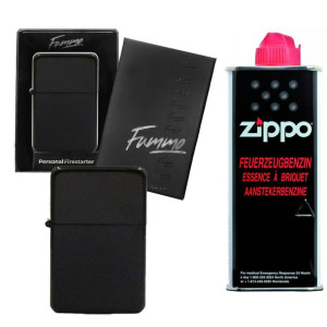 Zestaw zapalniczka benzynowa + benzyna Zippo 125ml