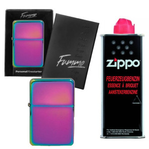 Zestaw zapalniczka benzynowa + benzyna Zippo 125ml