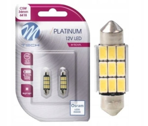 2szt - C5w Led 36mm Osram Led Canbus M-tech