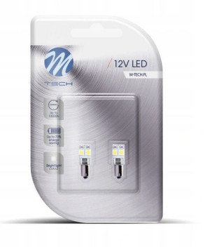Zarowka Led 12v T4w 1w Ba9s Canbus 4x5050