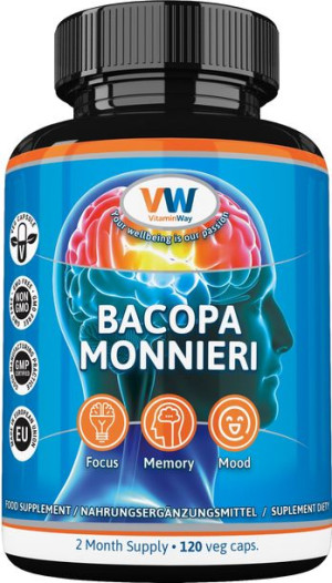 Bakopa bacopa monnieri Brahmi 50% bakozydów 120k
