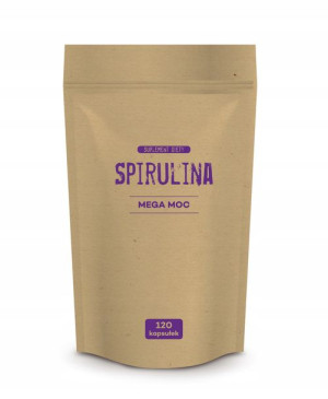 Spirulina z kolagenem detox odporność algi 120 kap