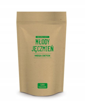 Tabletki na odchudzanie Młody Jęczmień detox 120k
