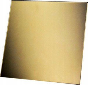 Wentylator Łazienkowy Panel Szkło Satyna Złoto Drim Ø125mm Wł. Pociągany