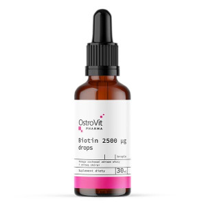 OSTROVIT Pharma Biotyna 2500 µg W Kroplach 30 ml