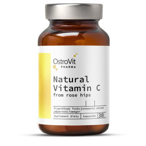 OSTROVIT Pharma Naturalna Witamina C Z Dzikiej Róży 30 kaps.