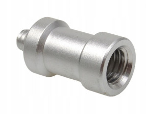 Metalowy Adapter Gwintowy Spigot Z 3/8'' Na 1/4''