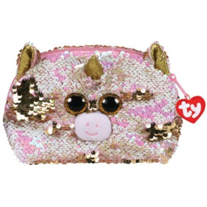 TY Fashion Sequins duży cekinowy neseser - jednorożec