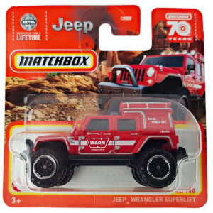 Matchbox Jeep Wrangler Superlift