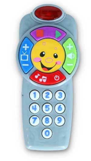 Zabawka telefon pilot na baterie dla malucha 4866