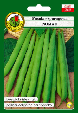 Fasola Szparagowa Zielona Karłowa Nomad Pnos