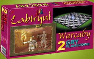 Gra Planszowa-labirynt-warcaby
