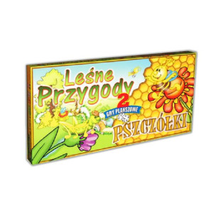 Gra planszowa 2w1 Leśne przygody pszczółki 4283