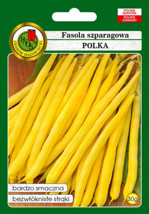 Fasola Szparagowa Żółta Karłowa Polka Pnos