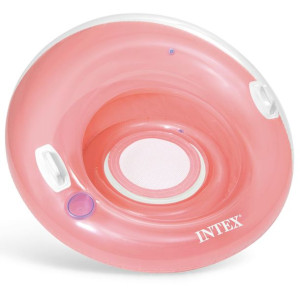Dmuchany fotel plażowy z uchwytami na napoje  119 cm Intex 58883