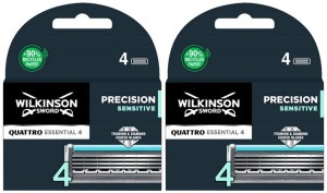 8x Nożyki Wkłady Ostrza Wilkinson Quattro Essential
