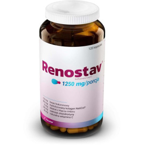Renostav 120 kapsułek Hauster kolagen + kwas hialuronowy