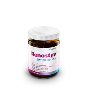 Renostav 30 kapsułek Hauster kolagen + kwas hialuronowy