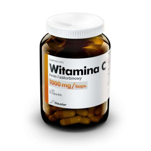 Witamina C 1000mg 60 kapsułek Hauster