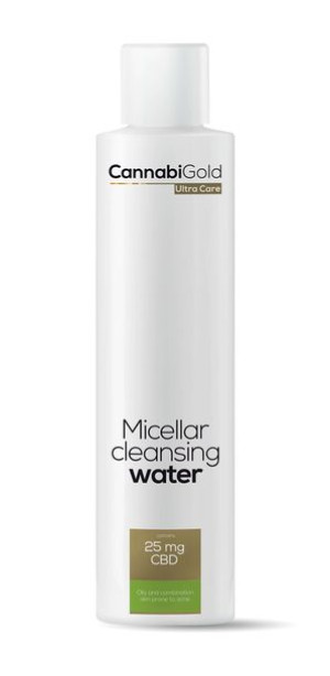Płyn micelarny CannabiGold skóra tłusta i mieszana 200ml 25mg CBD