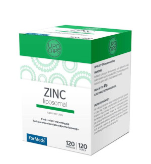 Lipocaps Zinc (120 Kapsułek)