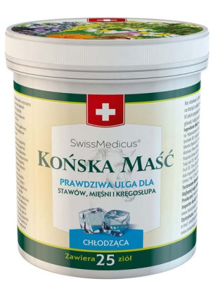 SwissMedicus - Szwajcarska Końska Maść Chłodząca 250 ml