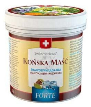SwissMedicus - Szwajcarska Końska Maść Forte Chłodząca 500 ml