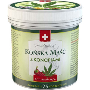 SwissMedicus – Szwajcarska Końska Maść z Konopiami Rozgrzewająca 500 ml