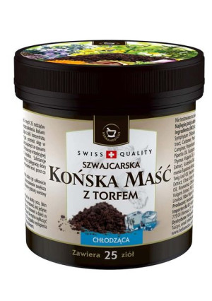 SwissMedicus - Szwajcarska Końska Maść z Torfem Chłodząca 225 ml