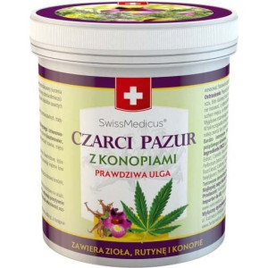 SwissMedicus - CZARCI PAZUR z konopiami 250 ml