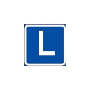 Naklejka magnes "L"15x15