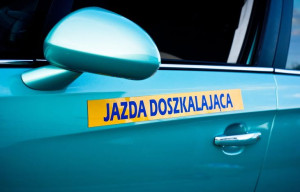 Naklejka magnetyczna  JAZDA DOSZKALAJĄCA