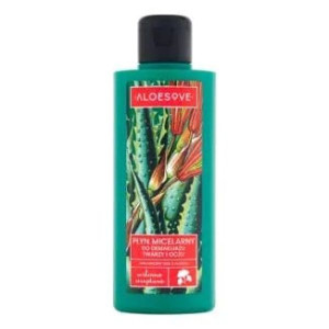 Aloesove, płyn micelarny do demakijażu twarzy i oczu, 200 ml