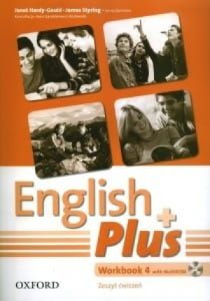 English +  Plus.Workbook 4 withMultirom. Zeszyt ćwiczeń.+CD