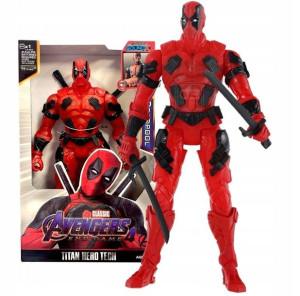 Deadpool Avengers Duża Figurka Postać Dźwięk Led !